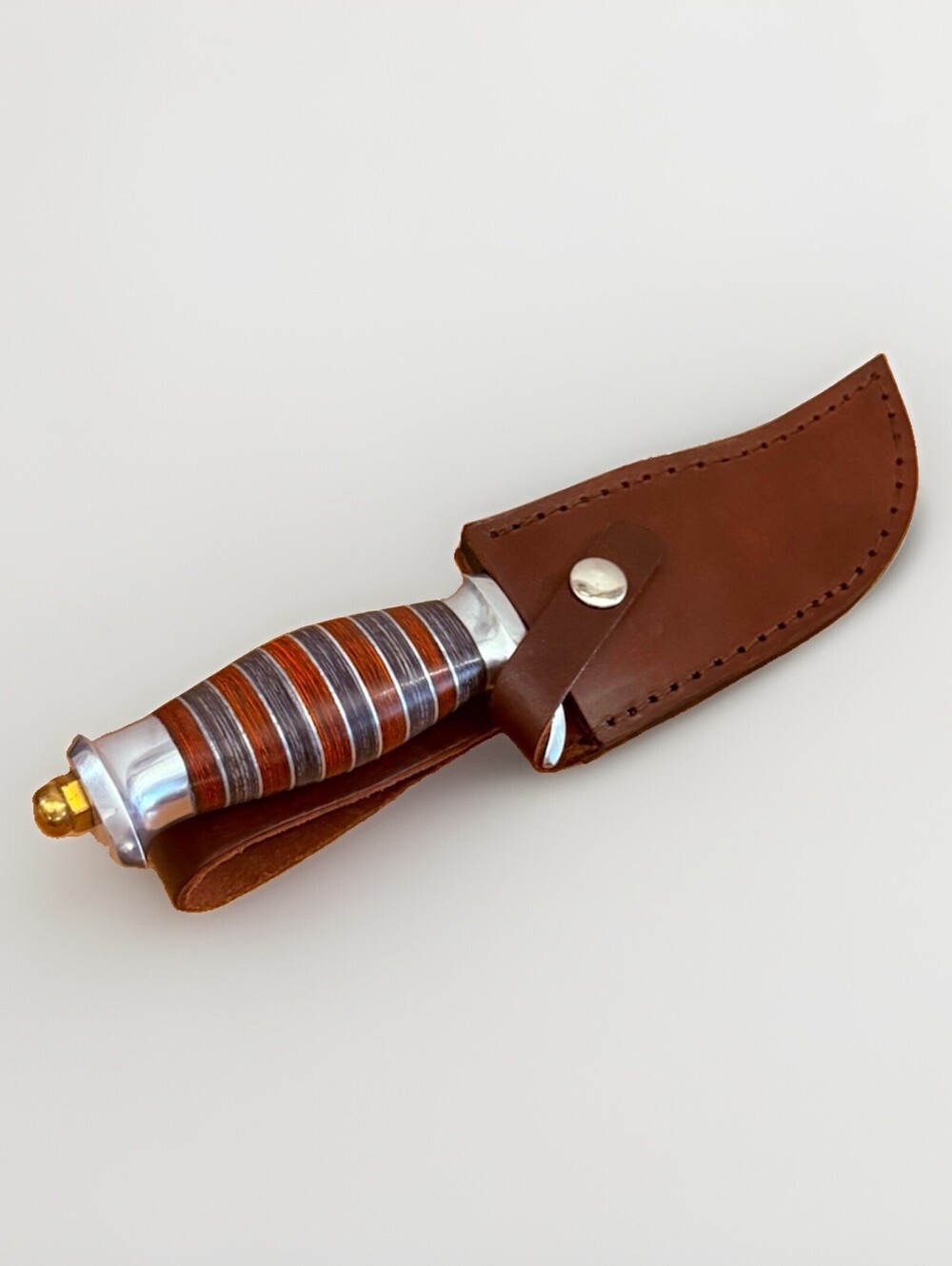 Vintage Collectible Pakistan Bowie Knife Stainless Steel Blade 5 inch